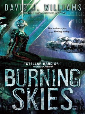 cover image of The Burning Skies